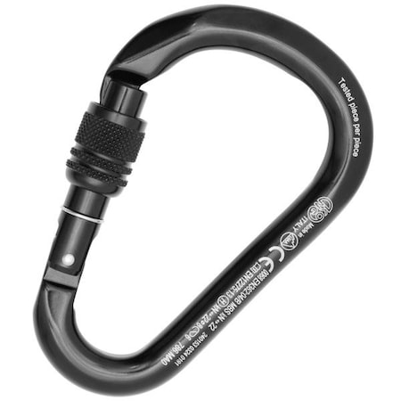 Kong Usa 116 mm Length, 25 mm Gate Opening, Aluminum Alloy, Black 786MA0NNNKK